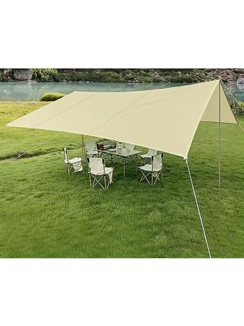 420d Oxford Tuch Outdoor Regenfest Sonnenschutz Mehrpersonen Camping Camping Sonnenschirm Pergola
