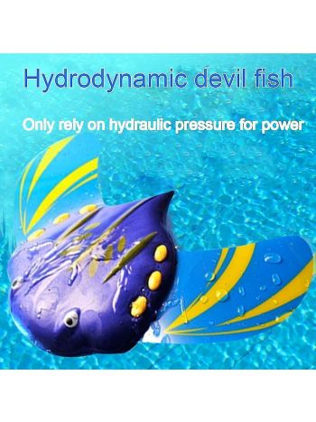 Wasserkraft Hydrodynamischer Teufelsfisch Spielspielzeug Schwimmen Kinderbecken Geschenk